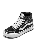 Vans Unisex Kinder Filmore Hi Sneaker Filmore Hi Trainers, (Suede/Canvas) black/white, 39 EU