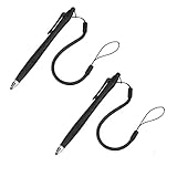 Universelle kapazitive Touchscreen-Stifte, 2-teiliges Set hochempfindlicher und präziser kapazitiver Stifte mit feiner Spitze, aktiver digitaler Stift für Mobiltelefone
