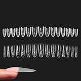 240 Stück Nagelverlängerung, 4 Formen Nagelverlängerung Verlängerung Nagel Gel Formen Nagelform Set für Extension Maniküre Nagelkunst Design Salon DIY