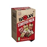 Baouw - Starter Pack 6 Best-Seller - 100% Natürliche Zutaten - Snack für den Tag - Bio Ernährung - Riegel, Püree und Gel