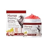 Teufelskralle Salbe - Angenehmes Wohlfühl-Gel Pferdesalbe für Mensch Leichte Beine Für Geschwollene Bereiche Healthy And Soothing Gel Fluid Retention Lymphatic Drainage To Control Edema