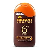 carrot plus - latte solare spf 6 protezione bassa 200 ml