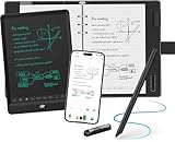 NEWYES Syncpen 3.0, Smart Pen mit Digitalen Notizen und Schreibblock, Synchronisieren Sie Ihren Notizen vom Papier bis Bildschirm, Kompatibel mit iOS und Android