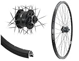 Aggro-X 28 Zoll Vorderrad 19-622 Hohlkammer V-Profil Disk DH3D32 Nabendynamo 6-Loch 6V/3W