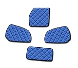 Set mit 4 Stück Türverkleidungen und Armaturenbrett-Matten für S C A N I A SER R / P / G 2004 - 2010 RHD