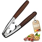 Westmark Nussknacker, Monopol Edition, Mit Holzgriffen, Länge: 18,1 cm, Zinkdruckguss, Estetico, Silber/Braun, 16803360