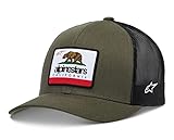 Alpinestars Herren Cali 2.0 Baseball Cap, Military Green/Black, Einheitsgröße EU