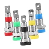 Gadpiparty 5St Bananenstecker-Buchse Überbrückungskabel Verdrahtung Federdraht Lautsprecherkabel Bananenanschluss Lautsprecher Bananenstecker kleine Stecker Bananenstecker für Audio Plastik