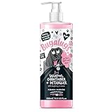 BUGALUGS Hunde-Shampoo, 3-in-1-Shampoo, Conditioner und Entwirrer – Himbeer- und Zitronen-Hundeparfüm für stinkende Hunde, bestes Hundemantel, Welpen-Shampoo, professionelles Hundezubehör für