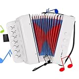 Kids Accordion Toy, Musikspielzeug Für Kinder - Tragbarer Tastenknopf Kleines Für Anfänger, Und Mädchen Alter 3+, Geburtstagsgeschenk