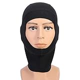 Keenso Tauchen Kopfhauben, 1 mm / 3 mm Unisex Neopren Tauchmütze Tauchen Kopfhauben Tauchhaube für Sonnenschutz, Haarbindung und Feuchtigkeitsversorgung(XL-1mm)