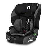 LIONELO LEVI ONE I-SIZE 76-150 cm Kinderautositz, Gruppe 1 2 3, Seitenschutz, 10 Grad Kopfstützenverstellung Bequeme Armlehnen Verstellbare Rückenlehne, R129 i-Size