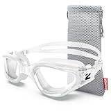 ZIONOR Polarisiert/Nein Polarisiert Schwimmbrille für Herren und Damen [UPGRADE], G1 Schwimmbrille UV-Schutz Anti Nebel Verstellbar Gurt Komfort Profi Schwimmbrillen für Erwachsene Jugendliche