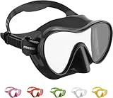 Cressi F1 Maske - Rahmenlose Maske zum Tauchen und Schnorcheln, Silber, Einheitsgröße, Unisex Erwachsene