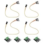 OTOTEC 4 STÜCKE Temperatursensormodul Terminaladapter DS18B20s Spannung 3,3 V 5 V Kompatibel mit Arduinos Boards Mikrocontroller