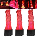 Gefälschte Feuerflamme Maschine mit Fernbedienung, 3D LED Künstliche Atmosphäre Effekt für DJ Disco Nachtclubs Halloween Beleuchtung