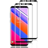 Beukei 2 Stück Panzer Schutz Glas für Samsung Galaxy S8, Panza Glass Film,[9H Härte][HD Klare][Blasenfrei][Anti-Kratzen] Screen Protector