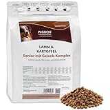 MIGOCKILamm & Kartoffel - Senior mit Gelenk-Komplex - Adult - Trockenfutter für Hunde - getreidefrei - Single-Protein (2,5 kg)
