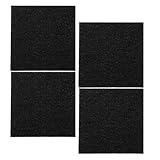 Gogogmee 4 Stück Ersatz Aktivkohlefilter Quadratisch für Küchenkomposteimer Geruchsneutraler Kompostfilter aus Baumwollfasern Mülleimerfilter Zubehör für Haushaltsabfälle