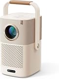 Beamer Outdoor, Sound by JBL, T2 Portable Projektor 450ANSI FHD 1080P Native Beamer mit 2.5H Built-in Batterie/Autofokus/Trapezkorrektur Smart Beamer Heimkino, Projektor für Handy/Laptop/HDMI/USB