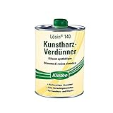Kluthe Langsamflüchtiger Kunstharzverdünner für Kunstharz-, Öllacke. Kunstharz-Verdünnung (1000 ml)