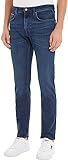 Tommy Hilfiger Herren Jeans Hose Core Straight Denton mit Stretch, Blau (Bridger Indigo), 33W/32L