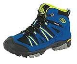Brütting Unisex Kinder Ohio High Trekking- & Wanderstiefel, Blau Schwarz Lemon, 38 EU