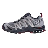 Salomon XA Pro 3D Herren Trailrunning- und Wanderschuhe, Outdoor-bereit, Grip, Dauerhafter Schutz, Monument, 42