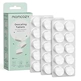 Momcozy Entkalkungstab für Babyprodukt wie Milchpumpem, Flaschenwärmer, Bottle washer, Sterilisator für Babyflaschen usw. Entkalker zur Entfernung von Milch und Kalkablagerungen, 30 Tabs