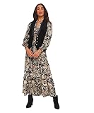 Joe Browns Damen Boho-Maxikleid mit V-Ausschnitt und Paisleymuster Lässiges Kleid, Multi, 38