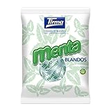 Tirma Pfefferminzbonbons 125g | Glutenfrei | Für Vegetarier geeignet | Nicht-GVO | Einzeln verpackt