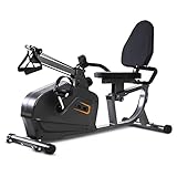 ISE 2 in 1 8 stufiger Magnetwiderstand Rudergerät Ergometer Heimtrainer mit Magnetbremssystem, Transporträdern