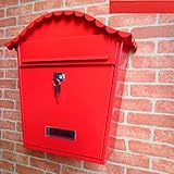 VDLLQYN, Whitehall Custom Briefkasten zur Wandmontage – Hausnummer und Straßenname – Sandguss-Aluminium ，Briefkästen