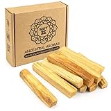 MUT22 Palo Santo Räucherstäbchen 100g - Premium Heiliges Holz für Reinigung & Spiritualität, Nachhaltig aus Peru