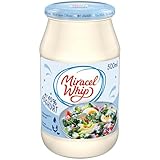 Miracel Whip Joghurt Salatcreme, 4,9% Fettgehalt, Glutenfrei, Rezeptur mit fettarmem Joghurt, 500ml