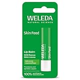 WELEDA Bio Skin Food Lip Balm – Nährend, Reparierend & Vegan für geschmeidige, weiche Lippen (vegan, 4,8g)