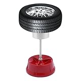 TTISJHK Manuelle Reifenwuchtmaschine Auswuchtgerät aus Aluminiumlegierung, Radwuchtgerät für Auto & Motorrad Reifen Ø1–4 Zoll, Tragbar Stabil Basis, Garage Werkstatt