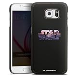 Holz Case kompatibel mit Samsung Galaxy S6 Walnuss Handyhülle Echtholz Hülle Star Wars The Child The Mandalorian