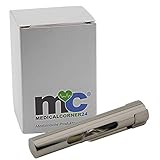 Medicalcorner24 MC24® Sanduhr Schwesternuhr Pulsuhr Kitteluhr Uhr Krankenschwester, mit Clip, 1/4 Min, 15 Sek