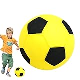 Aufblasbarer Fußball, Hallenfußball, Aufblasbare Stoff-Sportbälle, mit Stoff überzogener Fußball, Blow Up Football, interaktiver aufblasbarer Wasserball für Kinder und Jugendliche