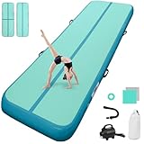 airtrack matte mit elektrischer Luftpumpe 10cm hoch 3 M Tumbling Matten Aufblasbare turnmatte Matte gymnastikmatte Yogamatte Camping Trainingsmatte