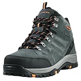 Skechers Men's Relment Pelmo Boot, Grey, 14 X-Wide US