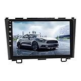 Hodozzy 4G+64G Autoradio für Honda CRV 2007-2011 Android 9 Zoll InCell Bildschirm Touchscreen Navi Carplay Wireless Android Auto, Radio 2 Din für Honda CRV Bluetooth DSP WiFi FM RDS Rückfahrkamera