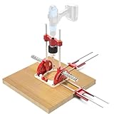 Mehrwinkel Bohrführung, Präzisions Bohrständer mit Bohrfutterzentrierung Bohrführungsbasis for 1/40.6 cm-1/5.1 cm Power Drills, 0° to 60° Angle Drill Guide Self-Centering Hand Drill Guide