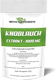 Knoblauch Extrakt - 520 - Garlic Kapseln, 1000mg Hochdosiert, geruchlos
