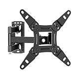 GRIFEMA GB1008-2 TV Wandhalterung Fernseher für 13-43 Zoll, Fernseher Halterung Schwenkbar Neigbar Ausziehbar Universal, bis zu 20kg, Max. Vesa 200x200mm, TV Halterung 180 Grad Drehbar