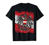 Österreich Shirt Adler Wappen Fahne Austria Herren & Damen T-Shirt