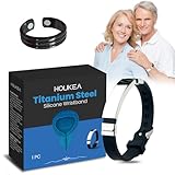 Kupferarmband Herren Magnetarmband Herren Magnetisches Kupfer-Prostata-Band Herrenmode-Armband Magnetisches Kupfer-Prostata-Armband Tolles Geschenk für Männer und Jungen mit 1 Ring
