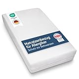 Blumtal® Allergiker Matratzenbezug 70x140 cm für Kindermatratzen bis 12 cm - Oeko-TExzertifizierter Anti Milben Matratzenbezug 70x140 cm - Encasing mit Reißverschluss 70x140 cm/Milbenbezug - 1er Set