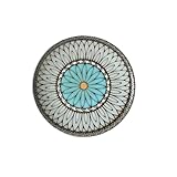 RYUQW3RE Essteller, 8 Zoll Vintage Floral Besteck Speiseteller Teller Steak Teller Sushi Teller Tafelservice